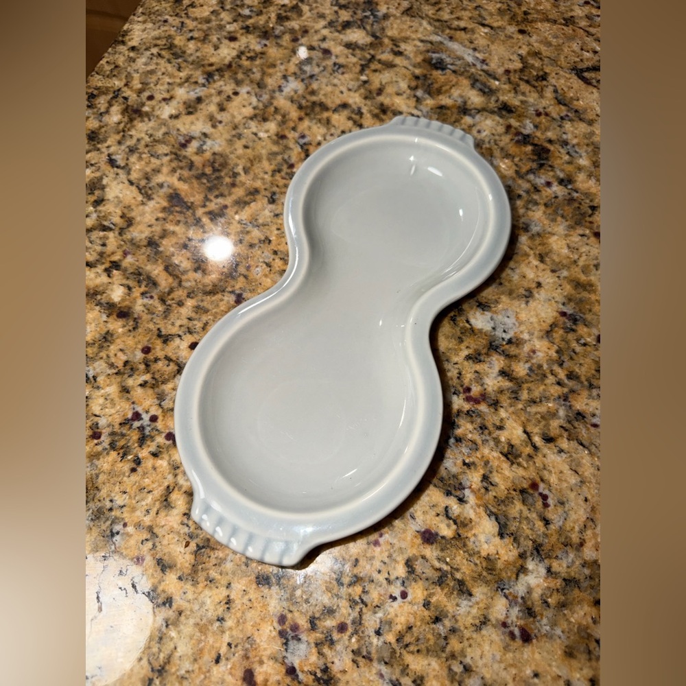 Fiesta fiestaware figure 8 tray / cream and sugar under tray